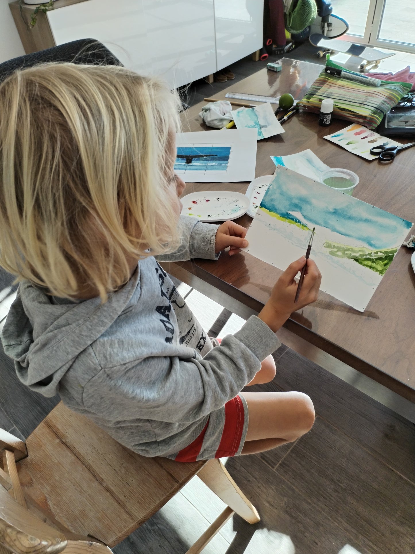 Workshop Aquarelle 2 heures pour 2, 3 ou 4 personnes